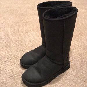Ugh Classic Tall All Weather Black Boot